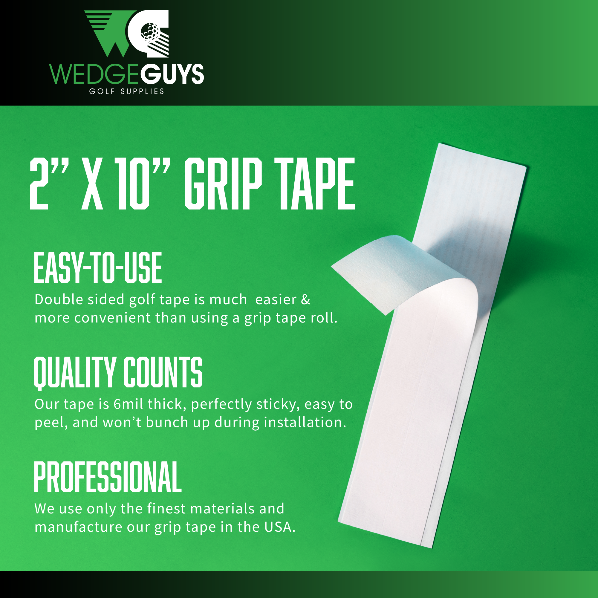 Golf Grip Tape Breakdown