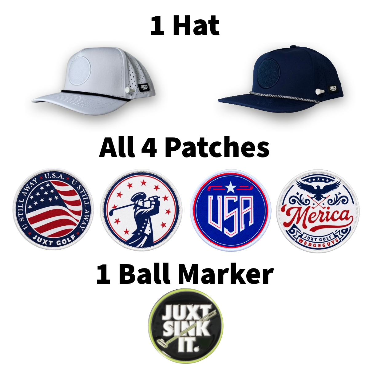 Juxt Golf USA Rope Hat